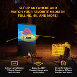 KODAK Instant Cinema 80" Pull Up Projection Screen
