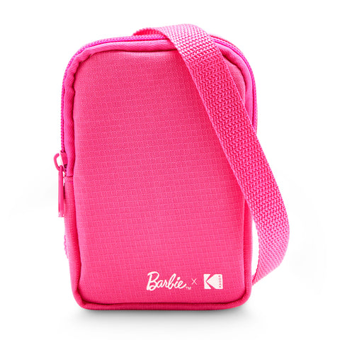 Barbie x Kodak Soft Case with Zipper and Crossbody Shoulder Bag