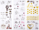 9 Unique Decorative Sticker Sets (Wedding, Travel, Party, ABC, Love, Graduation, Baby)
