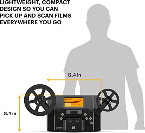 Movie Film Reel Adapter, Converts Super 8MM reels to 8M reels - New 