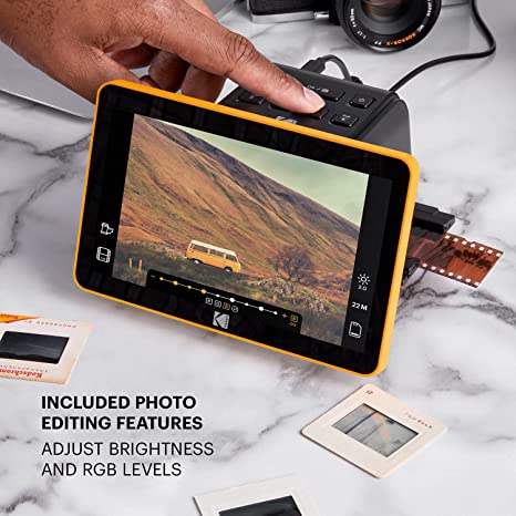 Khanka Hard Travel Case Compatible with Kodak Slide N SCAN Digital Film  Scanner 7 Max RODFS70, Case Only