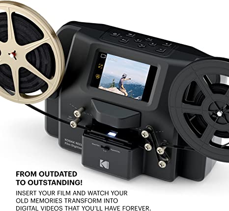 Autoloading 8mm Movie Film Reel - 400 ft. (7 inch) (Black